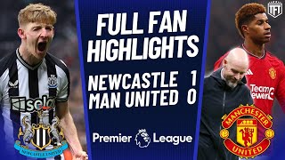 DISGRACE Newcastle United 10 Manchester United Highlights [upl. by Rikki]