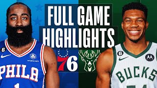 76ERS at BUCKS  FULL GAME HIGHLIGHTS  March 4 2023 [upl. by Nelubez]