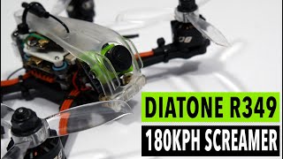 Diatone 2019 GT R349 full review  3 Inch  4S Racing Drone  25A DShot600  RunCam Micro Swift [upl. by Ahsin]