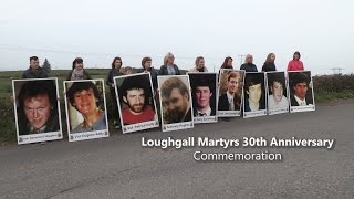 Loughgall Martyrs Commemoration  30th anniversary [upl. by Lyda]