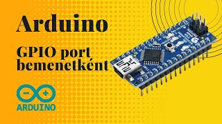 Arduino  GPIO port bemenetként megszakítás kezelés egyszerűen [upl. by Nalla]