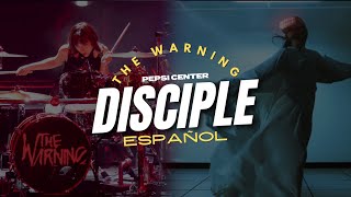 The Warning  Disciple  Lyrics  ESPAÑOL Live from Pepsi Center CDMX [upl. by Goodkin519]