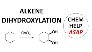 dihydroxylation of alkenes [upl. by Annawot55]