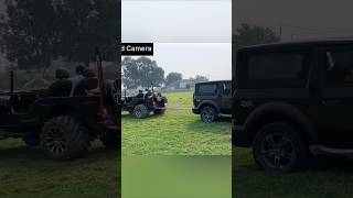 Thar Vs Jeep TUG OF WAR💪😈 [upl. by Anahgem887]