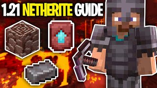 Ultimate Netherite Guide in Minecraft 121 [upl. by Reilly]