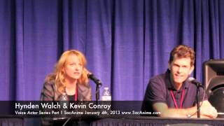 Voice Actor Series Part 1 SacAnime 2013 Panel With Kevin Conroy amp Hynden Walch [upl. by Leivad]