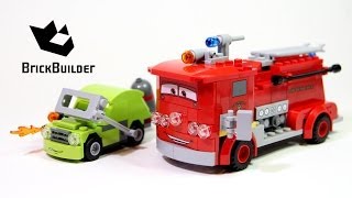 Lego Cars 9484 Reds Water Rescue Build amp Review [upl. by Batholomew]