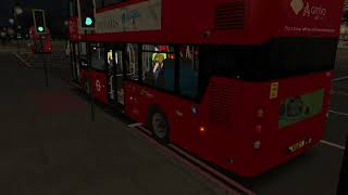 Omsi 2 London Buses at Streatham Hill [upl. by Knick643]