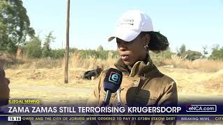 Krugersdorp communities still being terrorised by Zama Zamas [upl. by Sivi]