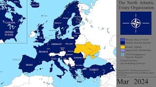 The History of NATO Every Month [upl. by Aliban]