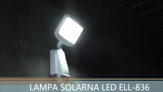 Lampa solarna ELL836 całkowita nowość  wwwlampysolarpl [upl. by Myrtia]