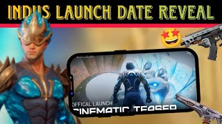 Indus battle royale game launch date reveal 🤩 IndusGame [upl. by Anayd]