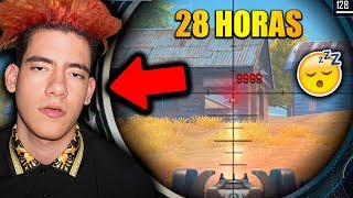 JUGUE FREE FIRE SIN HABER DORMIDO EN 28 HORAS Y MIRA LO QUE OCURRIO impactante  TheDonato [upl. by Shriver318]