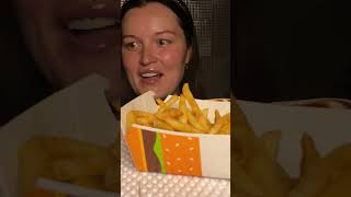 ASMR Macdonalds BigMac Menu MUKBANG No Talking shorts [upl. by Aracot911]