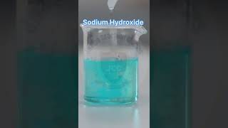 Reaction of copper sulphate with sodium hydroxide shortsfeed experiment practical chemistry [upl. by Assyral420]