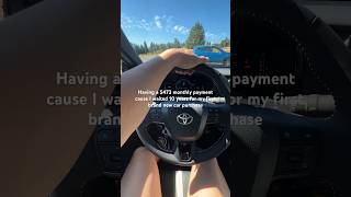 Buying my first car at 26 letsgoplaces toyotacamry toyota camry2025 toyotacamry2025 camry [upl. by Luhe]