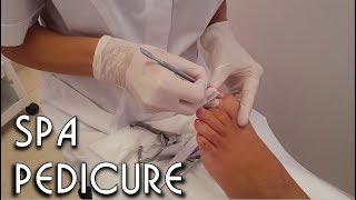 👣 Professional pedicure at spa with final Massage  no talking ASMR [upl. by Murat907]