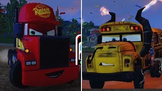 Cars 3 Driven to Win Lightning McQueen VS Miss Fritter Gameplay Part 22 [upl. by Novets]