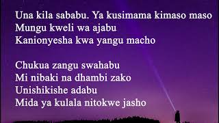 mbosso mtaalam music lyrics [upl. by Jamaal]