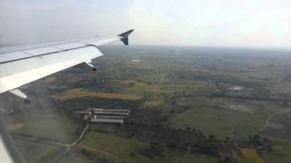 Landing at Rajiv Gandhi International Airport Hyd [upl. by Molloy]