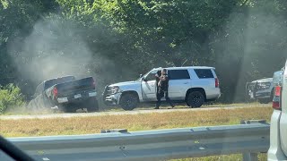 Arkansas man leads police on chase down I49 from Springdale to Winslow [upl. by Rovner]