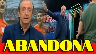 JOSEP PEDREROL ABANDONA EL CHIRINGUITO EN DIRECTO HARTO DE LOS PALMEROS tras SEMIFINAL EUROCOPA 2024 [upl. by Fusuy]