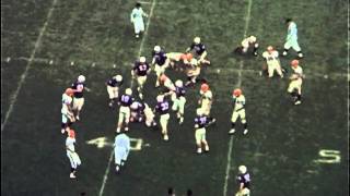 Northwestern Football vs Illinois 1962 4th quarter [upl. by Elita]