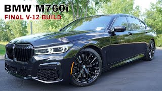 2022 BMW M760i xDrive Final V12 Build – 600HP Full Review [upl. by Hanan]