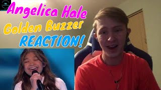 Angelica Hale Golden Buzzer  Americas Got Talent The Champions REACTION [upl. by Dawna]