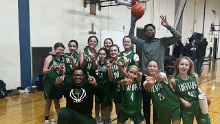 New Trier Trevian’s 5th Grade Green First Win vs Evanston Highlights [upl. by Yarezed370]