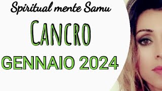 CANCRO♋ Gennaio 2024 previsioni 🔮Tarocchi🔮 [upl. by Leoline813]