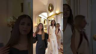 Angélina et Valentina Tik Tok  Cérémonie douverture Eurovision Junior 2023 [upl. by Zanahs]