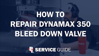 How to Repair the Bleed Down Valve Dynamax 350  CNC SawJet Service [upl. by Adalbert711]