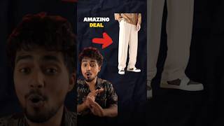 🔥Pleated TrackPants under ₹500😱✅ mensfashion [upl. by Laspisa]