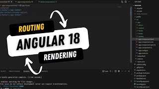 Angular 18 How to set up RoutingRendering for beginners [upl. by Durstin330]