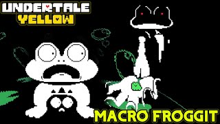 Undertale Yellow MACRO FROGGIT SECRET Boss Fight [upl. by Jeno390]