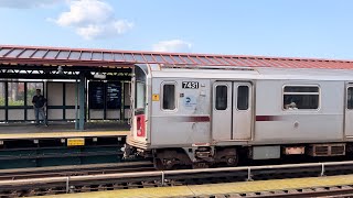 R188 7 Train Stopping At 74th St  Broadway [upl. by Tseng]