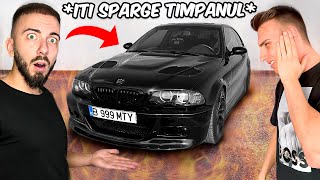 Un BMW Adevarat De Iti Sparge Timpanul E46 Cu Flacari AlexMontrey [upl. by Tezil218]