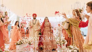 WEDDING FILM 2023  SIMRAN amp SAHIL  PUNJAB  SUNNY DHIMAN PHOTOGRAPHY  INDIA [upl. by Ranita]