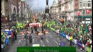 Dublins Saint Patricks day parade 2012mp4 [upl. by Alyakim]