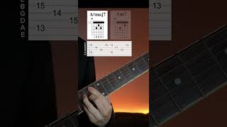 TAB Chords Pluto Projector  Rex Orange County Guitar tutorial [upl. by Myrt267]