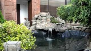 How to make a Waterfall from fibreglass  cool water feature for every garden [upl. by Placida]