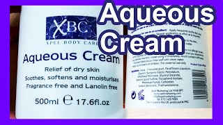 XBC Aqueous Cream Emollient 500ml [upl. by Alenairam]