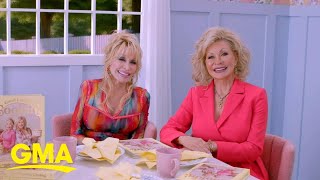 Dolly Parton and Rachel Parton George talk new cookbook [upl. by Inerney272]