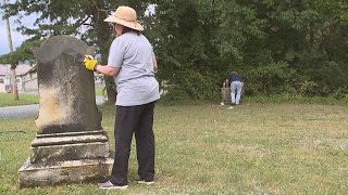 Fawn Townships AME Zion Cemetery gets a cleanup [upl. by Southard]