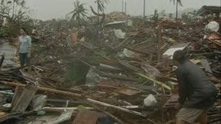 Philippines super typhoon Haiyan Devastating pictures emerge from Tacloban [upl. by Vandyke779]