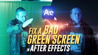 Fix a BAD Green Screen After Effects Hacks [upl. by Eugilegna]