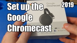 How to Set up Google Chromecast 2019 [upl. by Eiral]