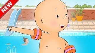 ★NEW★ CAILLOU LEARNS TO SWIM  Funny Animated cartoon for Kids  Cartoon Caillou l Cartoon Movie [upl. by Burnside]