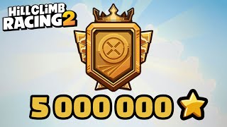 🔥FIRST 5 MILLION STARS IN ADVENTURE  Hill Climb Racing 2 [upl. by Travis533]